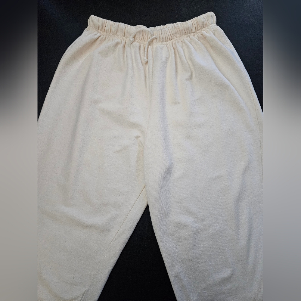 Vintage - Cotton Ellen Ashley Winter White Thick & Cuddly NWOT Sweats - L